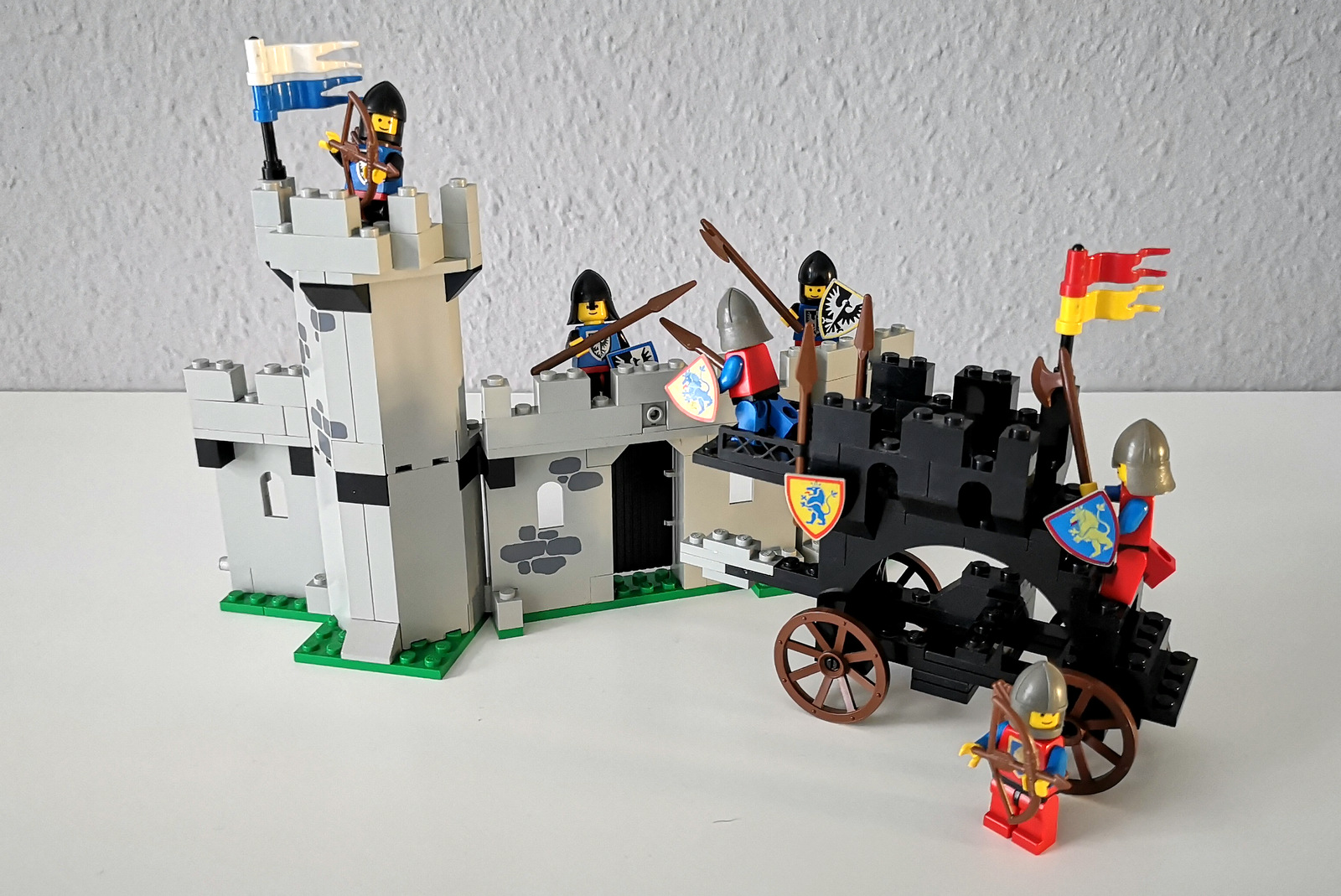 LEGO 6062 Burg Kampf Löwenritter gegen Black Falcons