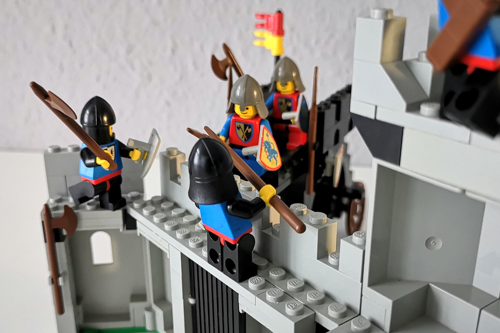 LEGO 6062 Burg Kampf Löwenritter gegen Falkenritter