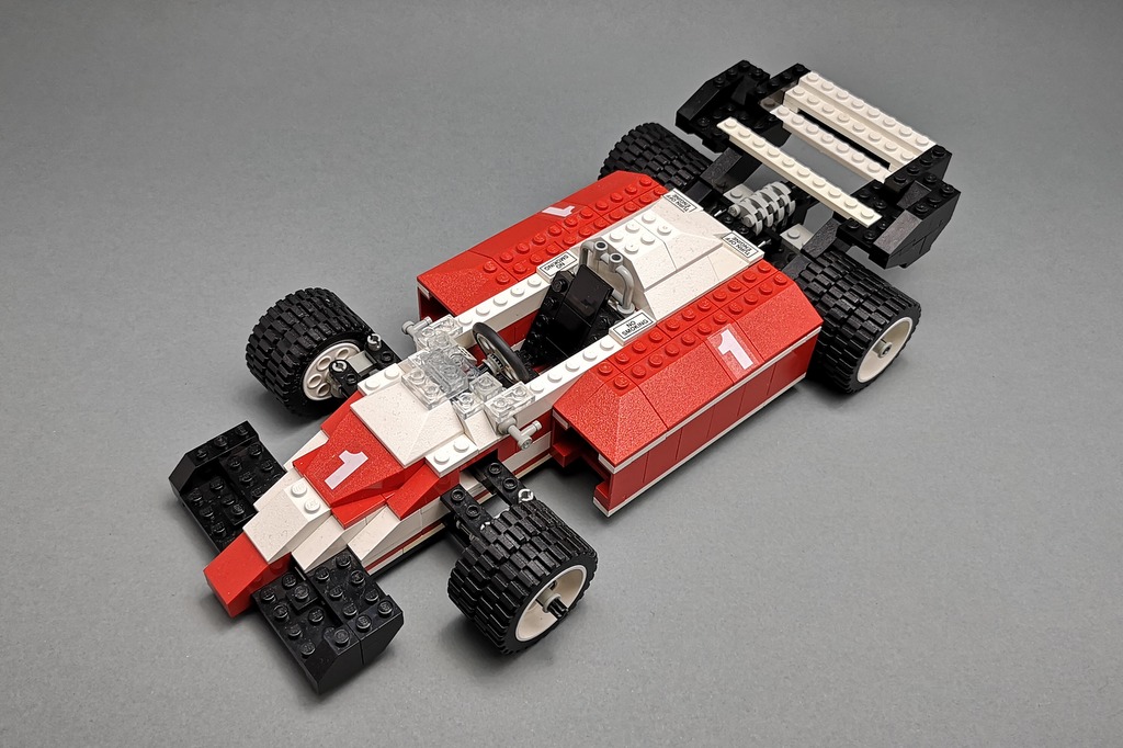 LEGO 5540 Model Team Racer Bild von schräg oben
