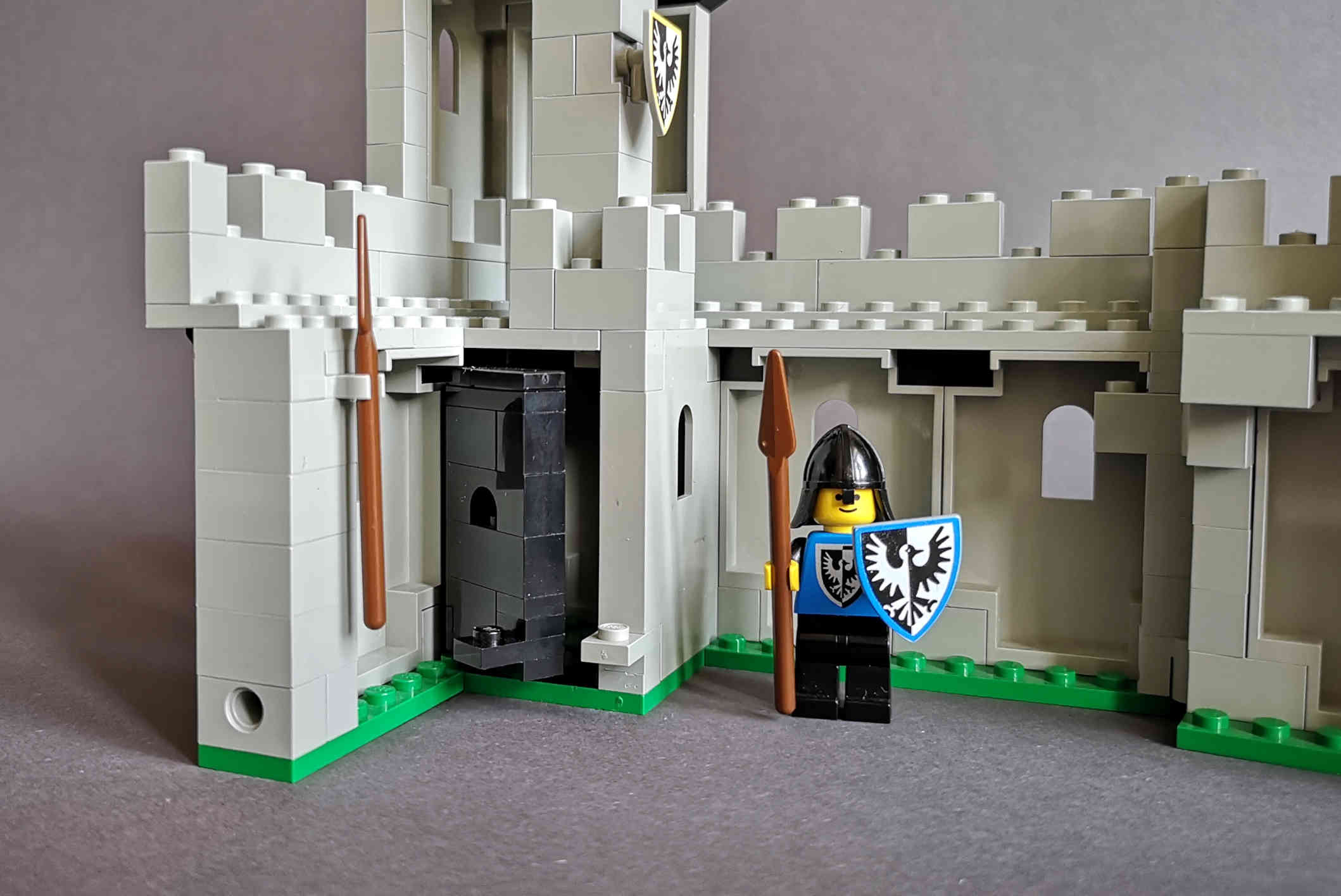 LEGO 6073 Burg Innenseite Gefängnis
