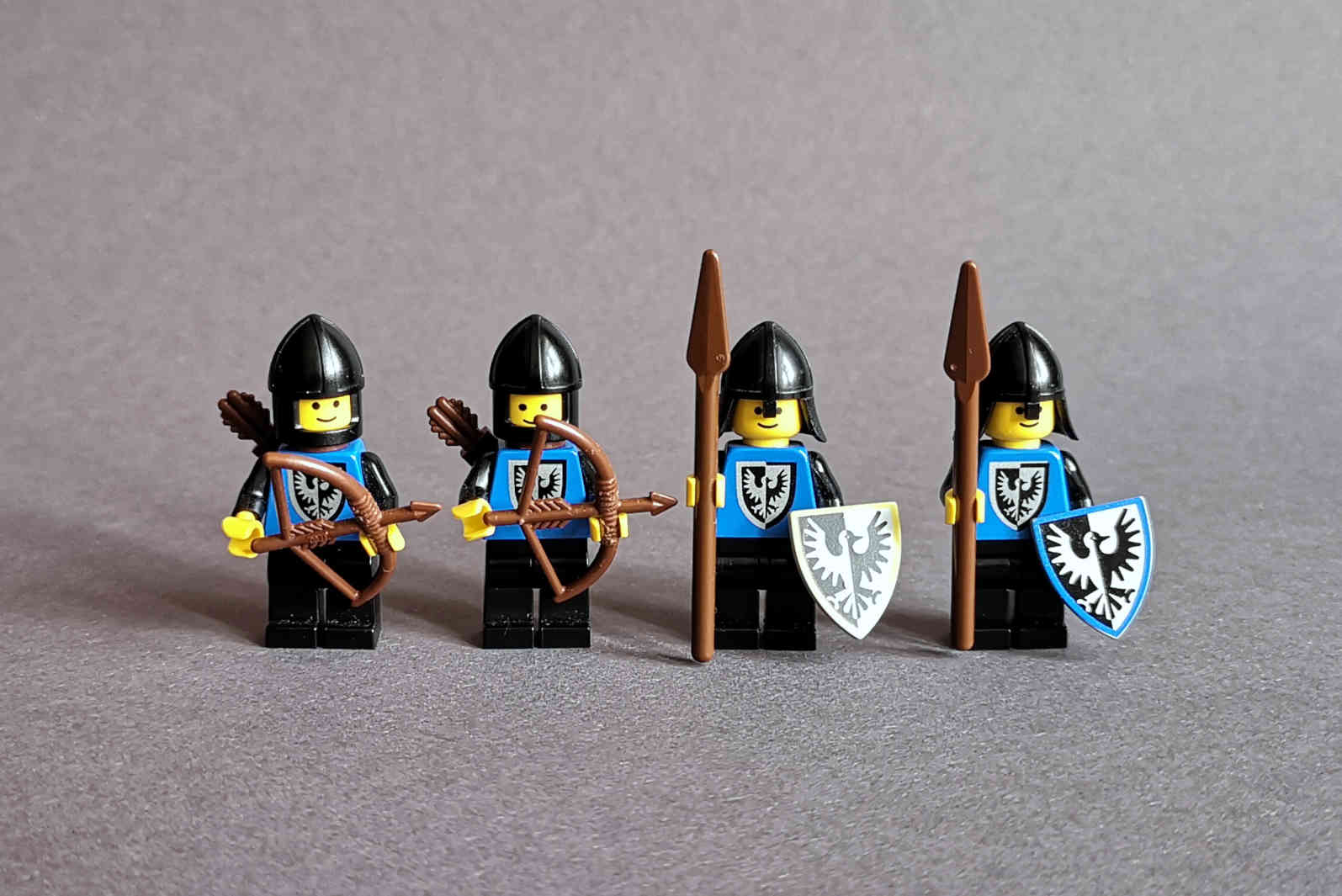 LEGO 6073 Minifiguren Ritte Soldaten