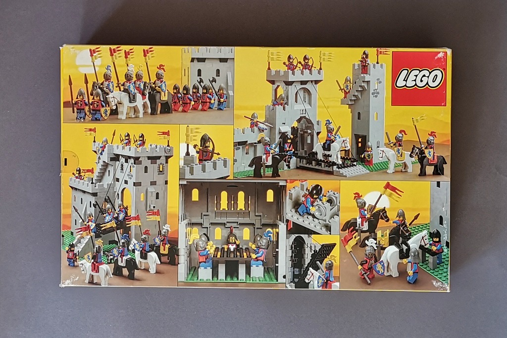 LEGO 6080 Burg Box Rückseite