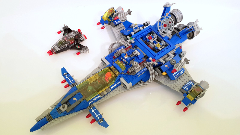 Das ist eine Review zu LEGO Set 70816 - das große Raumschiff von Benny