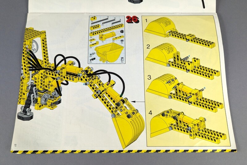 Bauschritt 26 der Bauanleitung von Lego-Set 8862.