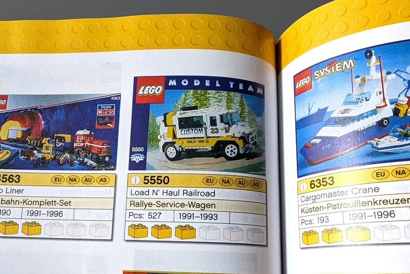 Seite 280 vom Lego Collectors Guide oben rechts.
