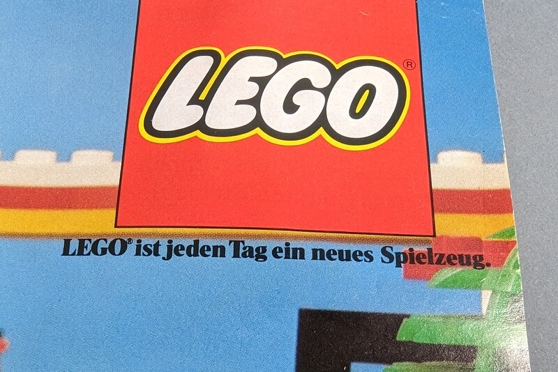 Der berühmte SLogan von Lego lautete 1978: Jeden Tag ein neues Spielzeug.