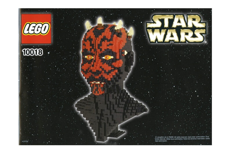 Originalverpacktes Lego-Set 10018 Darth Maul. 