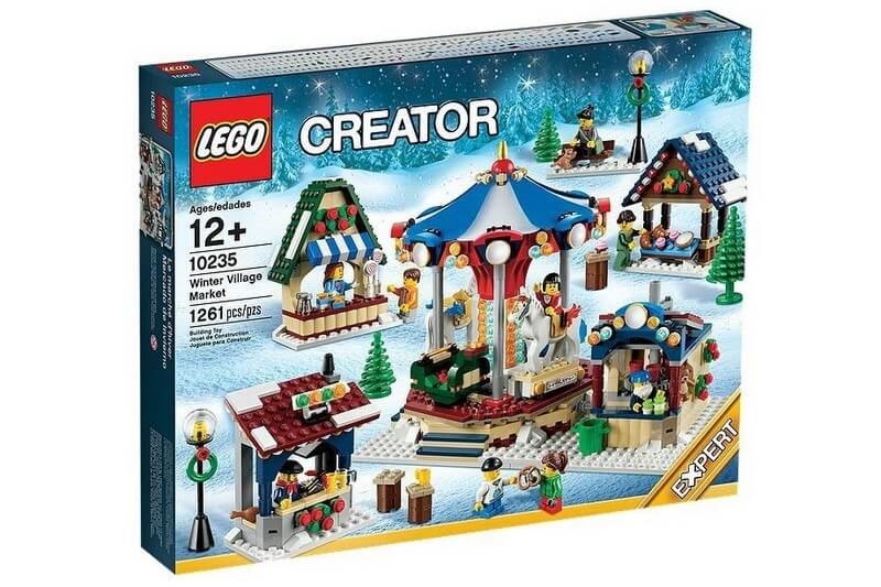 Lego-Weihnachtsset 10235 mit der seltenen Box.