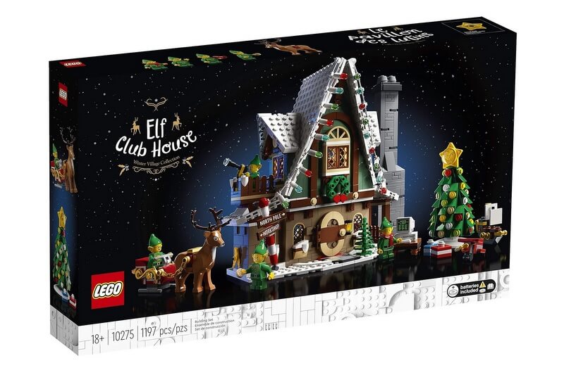 Das Clubhaus der Elfen von Lego mit der Setnummer 10275.