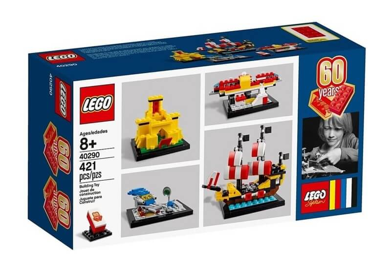 Jubiläumsbaukasten zum 60. Geburtstag des Lego-Bausteins.