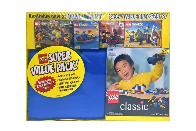 Special-Pack mit vielen verschiedenen Lego-Sets und dem Western-Set 6706.