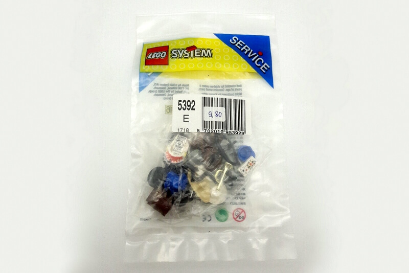 Service-Pack von Lego mit vielen Bauteilen zum Thema Western.