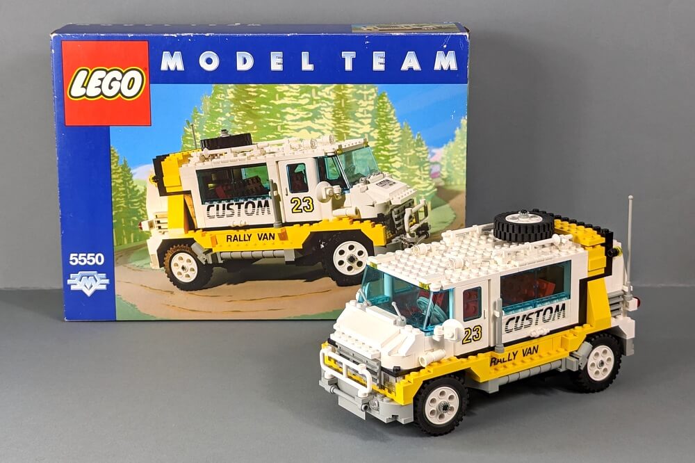 Lego-Set 5550 von 1991 mit Original-Karton.