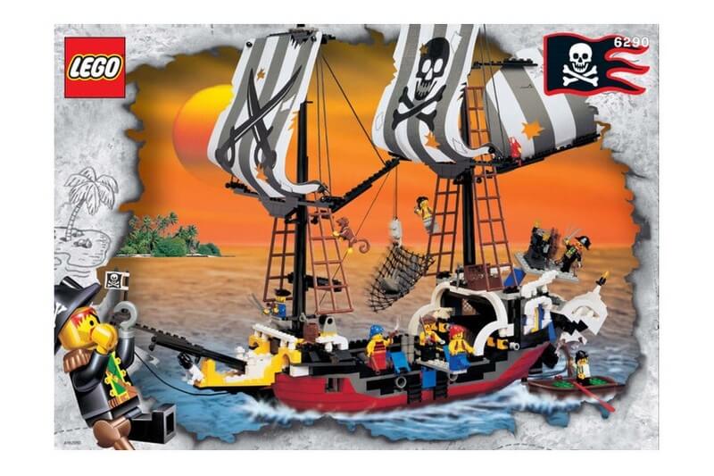 Das große Lego-Piratenschiff von 2001.