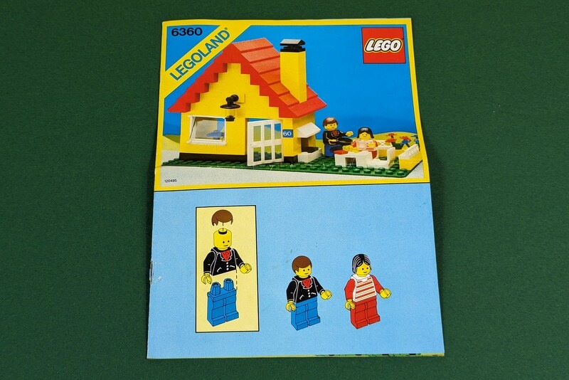 Bauanleitung von Lego-Set 6360.
