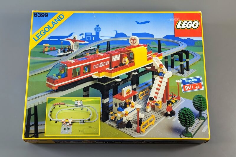 Das seltene Lego-Set 6399 mit dem sehr seltenen Karton.