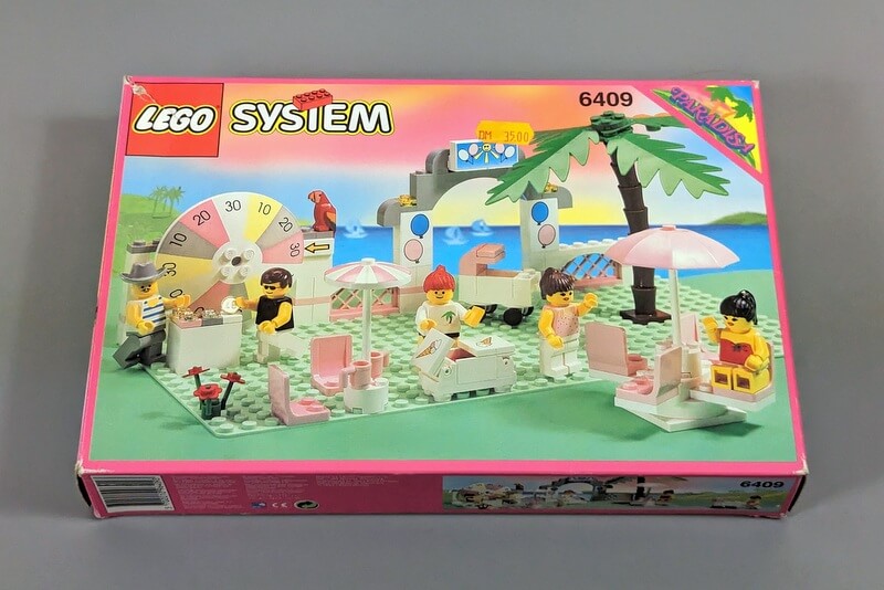 Lego-Set 6409 mit seiner seltenen Verpackung.