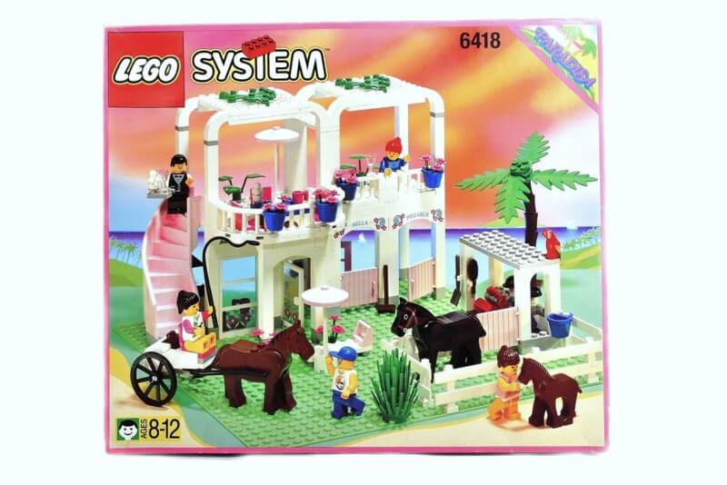 Lego-Set 6418 in seiner seltenen Box.