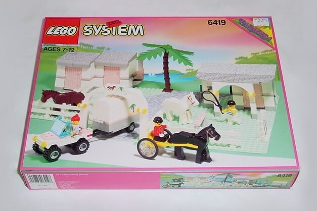 Lego-Set 6419 mit seiner seltenen Originalbox.