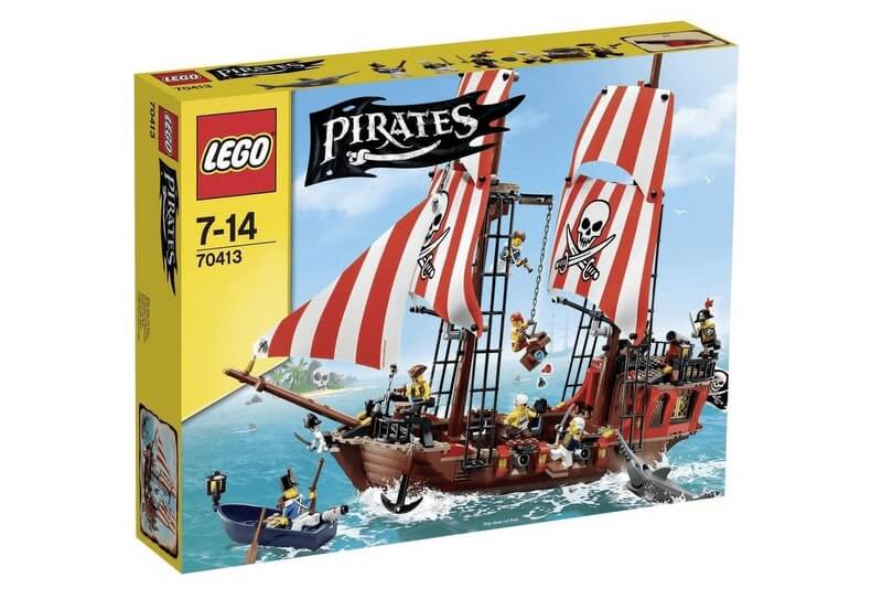 Das große Piratenschiff von Lego aus dem Jahr 2015.