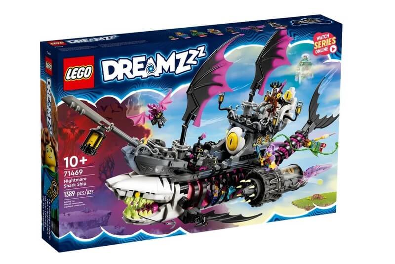 Das Albtraum-Piratenschiff von Lego aus dem Jahr 2023.