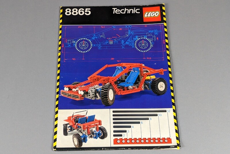 Die Bauanleitung von Lego-Set 8865.