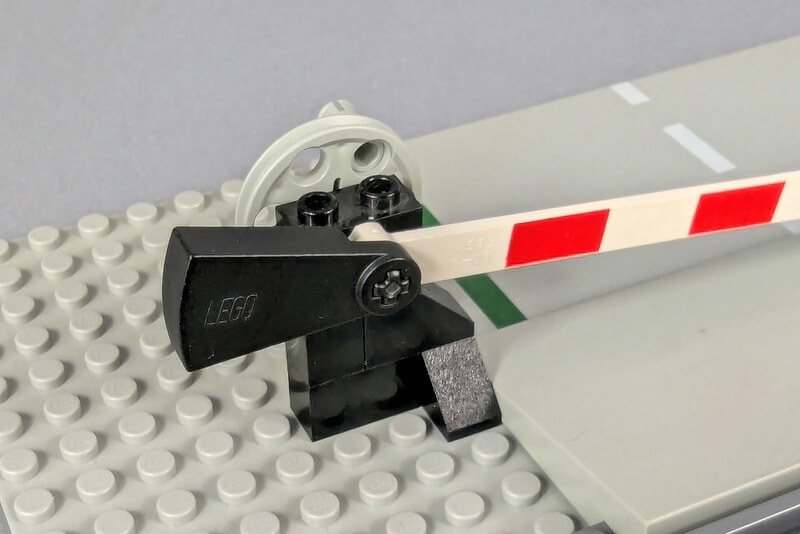 Lego Bahnübergang Bauschritt 11.