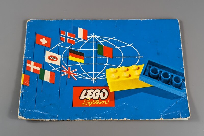 Frontcover des Lego-Ideenbuchs 1 von 1960.