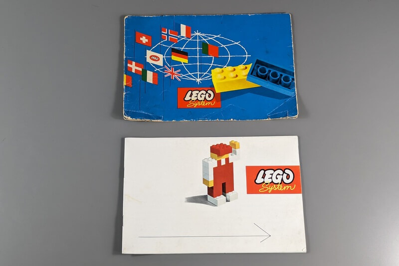 Lego-Ideenbuch 1 mit und ohne Außencover.