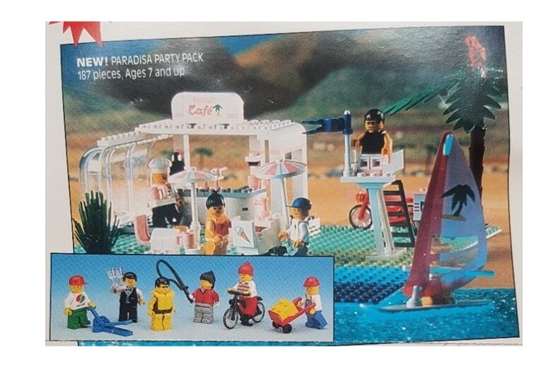 Ein Bild von Lego Paradisa Party Pack.