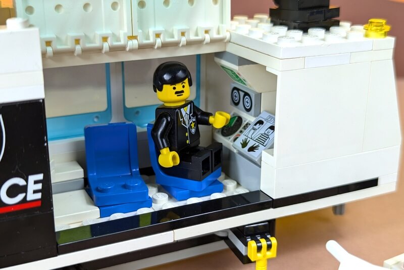 Kommissar von Lego im Einsatz.