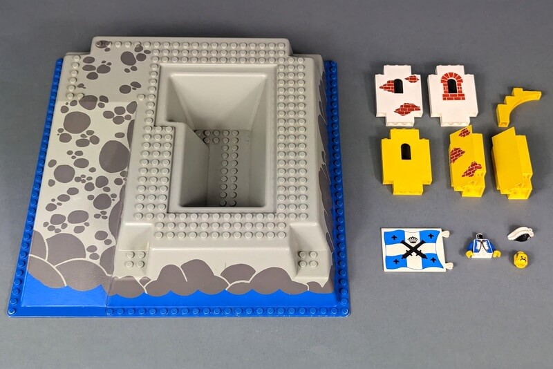 Die seltenen Teile von Lego-Set 6276 auf einen Blick.