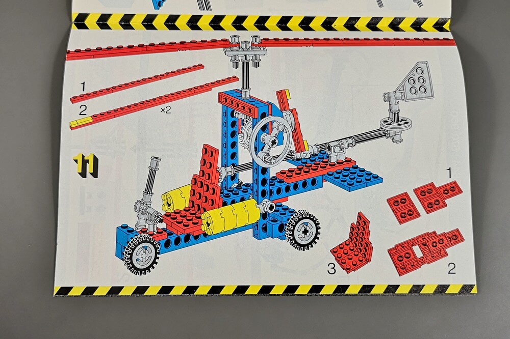 Ein Ultraleicht-Flugzeug aus Lego-Steinen. Man kann es ganz einfach aus den Teilen von Set 8844 bauen. Es ist das B-Modell.